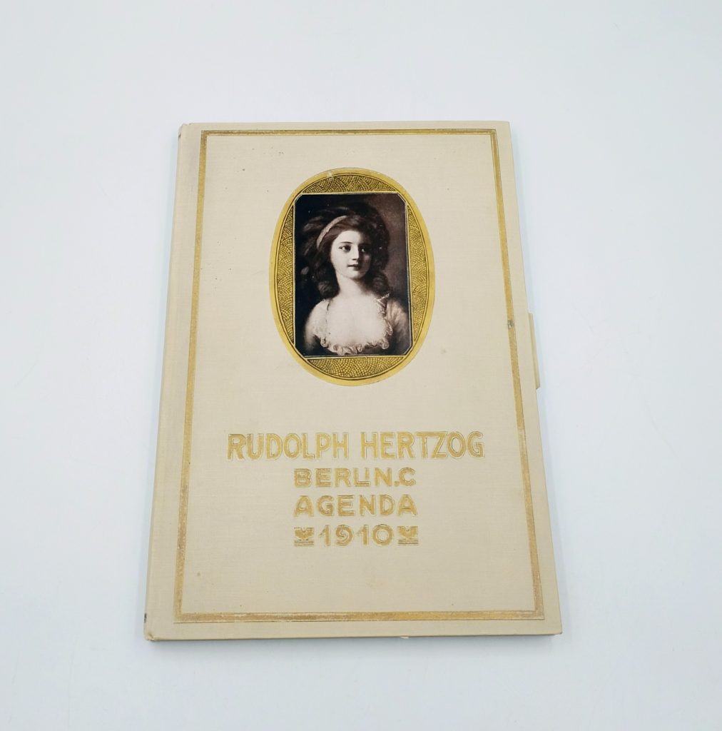 Rocznik Rudolph Hertzog Agenda 1910 Berlin